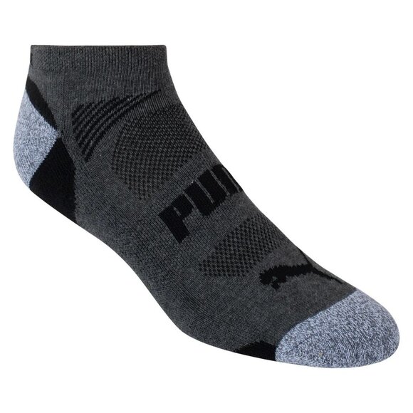 Puma Men’s No Show Socks 10 Pack Size 12-16 Coolmax Moisture-Wicking a0712 - Picture 8 of 9